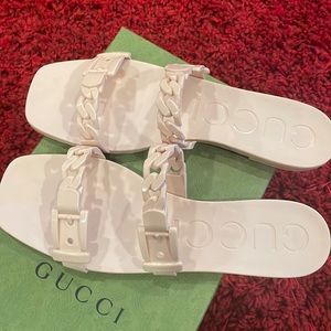 Gucci authentic rubber sandals